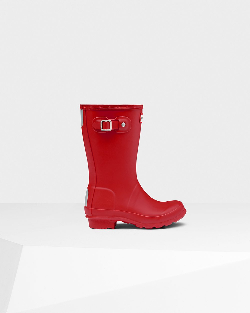 Botas de Lluvia Hunter Niños - Original Big - Rojos - ZEHSQPU-81